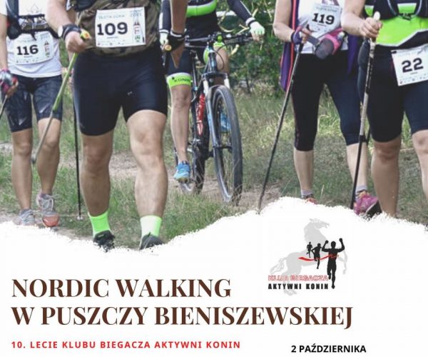 Dzisiaj o godz. 12.00. Nordic walking w Puszczy Bieniszewskiej