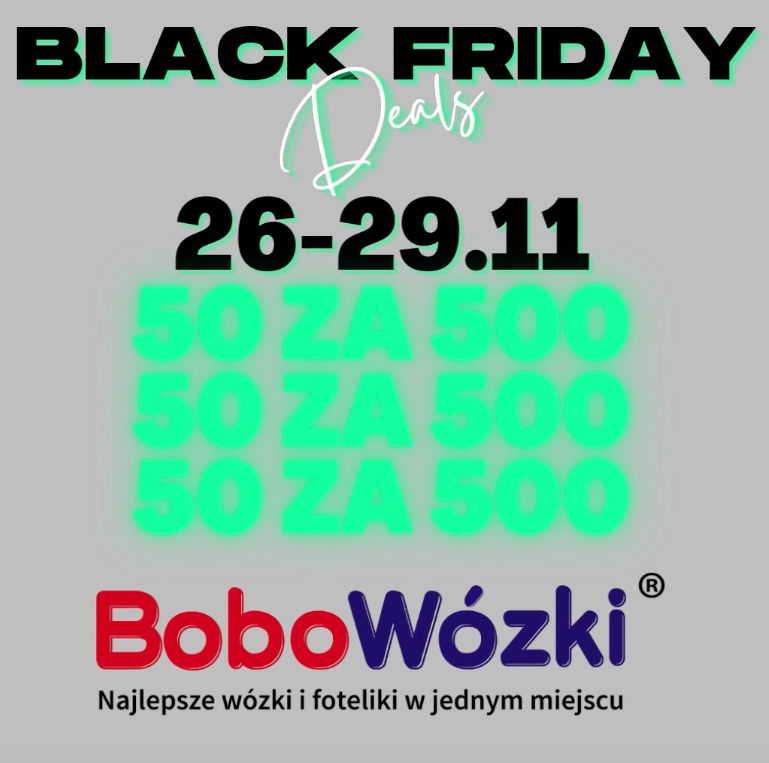 Black Friday w BoboWózki Konin