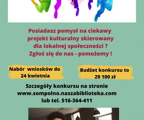 Konkurs inicjatyw dla mieszkańców Sompolna