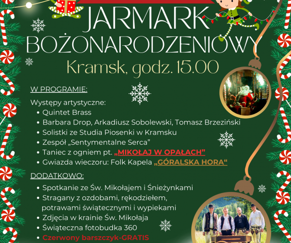 Jarmark Bożonarodzeniowy w Kramsku