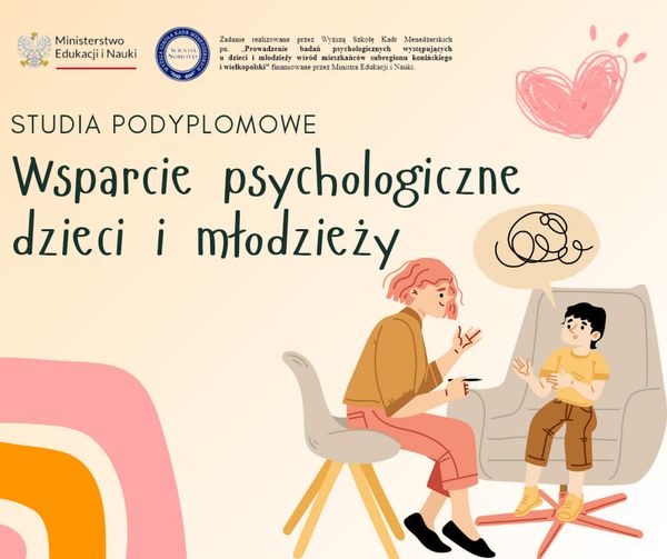 Wsparcie psychologiczne dzieci i młodzieży