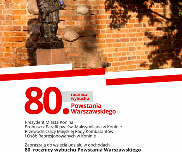 80 rocznica wybuchu Powstania Warszawskiego